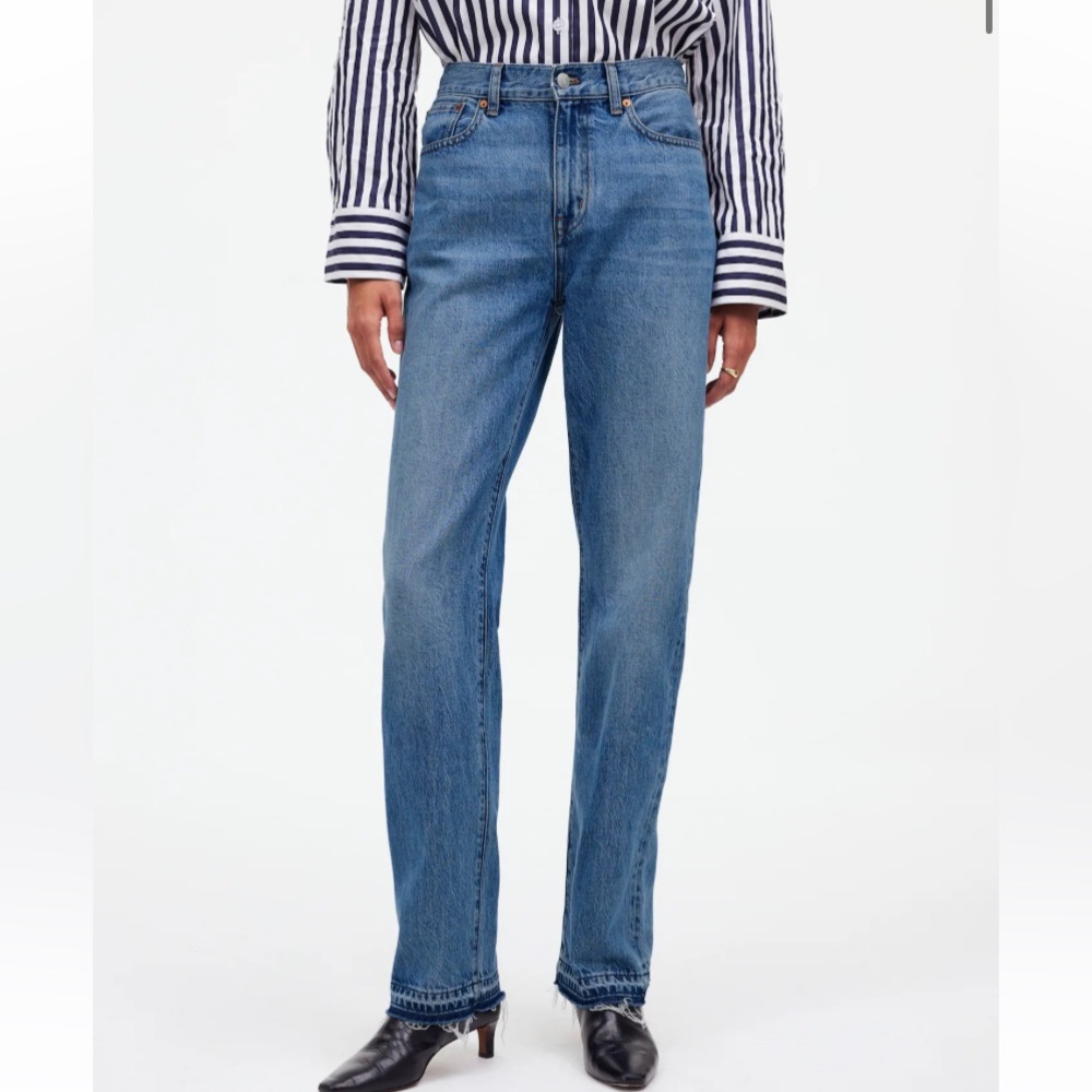 Madewell straight leg jeans nwt!!